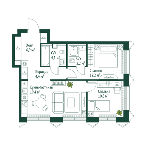 ЖК SET, Москва | Жилой квартал «СЕТ» в долине реки Сетунь, МР Групп