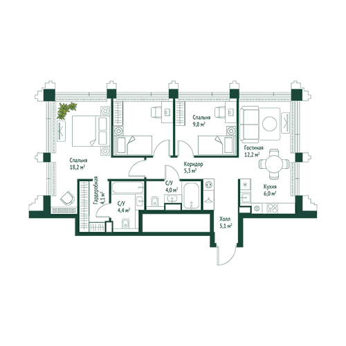 ЖК SET, Москва | Жилой квартал «СЕТ» в долине реки Сетунь, МР Групп