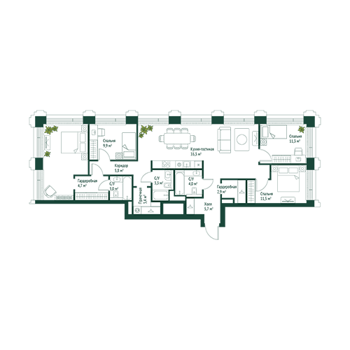 ЖК SET, Москва | Жилой квартал «СЕТ» в долине реки Сетунь, МР Групп